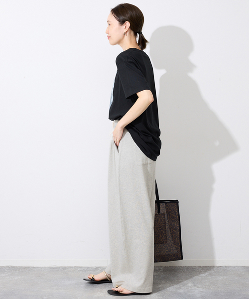 SLOBE IENA(スローブイエナ)の「BAYLEEテリータックトラウザー(スウェットパンツ・レディース・グレー・36/38)」の11枚目の写真
