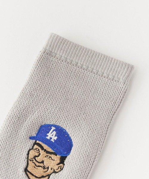 ROSTER SOX(ロスターソックス)の「ROSTER SOX/ロスターソックス MLB チームエンブレム リブ編み クルーソックス 日本製 2026年 夏 夏服(ソックス/靴下・メンズ・ブラック/ホワイト系その他/ホワイト系その他2/ホワイト系その他3/グレー/ネイビー・25-27CM)」の22枚目の写真