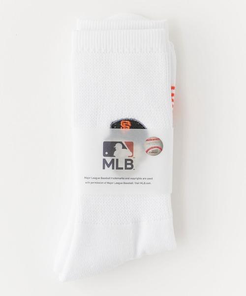 ROSTER SOX(ロスターソックス)の「ROSTER SOX/ロスターソックス MLB チームエンブレム リブ編み クルーソックス 日本製 2026年 夏 夏服(ソックス/靴下・メンズ・ブラック/ホワイト系その他/ホワイト系その他2/ホワイト系その他3/グレー/ネイビー・25-27CM)」の7枚目の写真