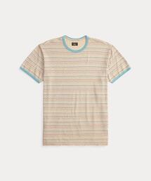 RRL（ダブル アール エル）の「プリント ジャージー リンガー Tシャツ（Tシャツ/カットソー）」
