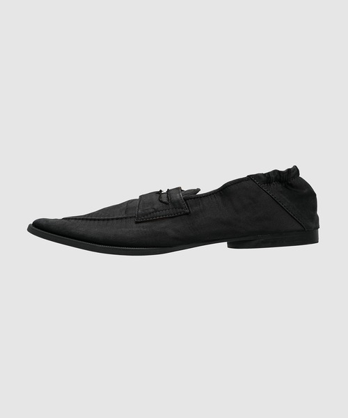 MASU(エムエーエスユー)の「SILK SATIN SLIP-ON SHOES(スリッポン・メンズ・ブラウン/ブラック/ホワイト・27cm/28cm)」の1枚目の写真