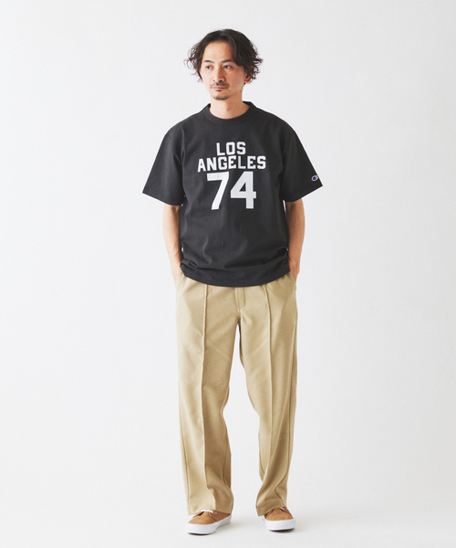 Dickies（ディッキーズ）の「《追加》Dickies / ディッキーズ 別注 ピンタック ワイドスラックス（スラックス・メンズ・ネイビー/ベージュ・LARGE/MEDIUM）」の19枚目の写真