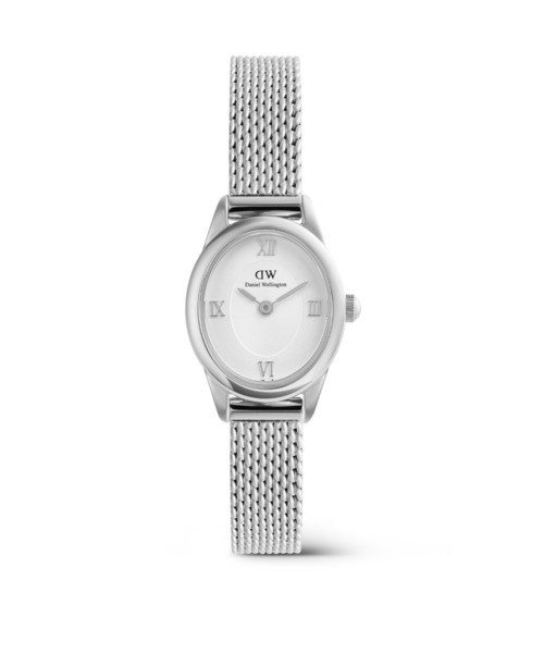Daniel Wellington(ダニエルウェリントン)の「Ophelia Mini Mesh 22x25,5MM ローズゴールド/ゴールド/シルバー(アナログ腕時計・レディース・シルバー/イエローゴールド/ピンクゴールド・ONESIZE)」の4枚目の写真