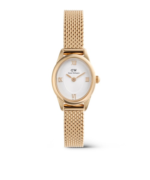 Daniel Wellington(ダニエルウェリントン)の「Ophelia Mini Mesh 22x25,5MM ローズゴールド/ゴールド/シルバー(アナログ腕時計・レディース・シルバー/イエローゴールド/ピンクゴールド・ONESIZE)」の6枚目の写真