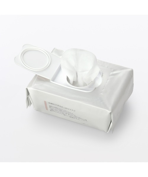 無印良品（ムジルシリョウヒン）の「洗顔もできるすっきりマスク　２９１ｍＬ／３０枚入（パック/フェイスマスク・レディース・その他・FREE）」の2枚目の写真