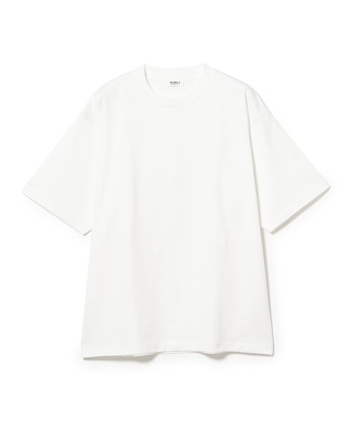 BEAMS F(ビームスエフ)の「ファーストグレードスーピマコットン ショートスリーブ クルーネック コンフォートフィット Tシャツ(Tシャツ/カットソー・メンズ・ホワイト/チャコールグレー/ブラック/ネイビー・S/M/XL/L)」の5枚目の写真