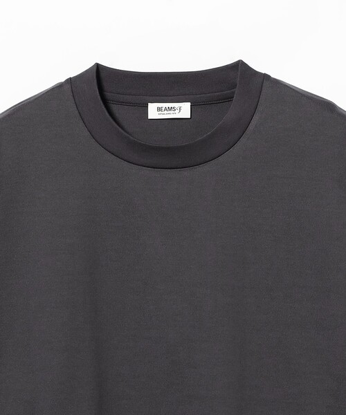 BEAMS F(ビームスエフ)の「ファーストグレードスーピマコットン ショートスリーブ クルーネック コンフォートフィット Tシャツ(Tシャツ/カットソー・メンズ・ホワイト/チャコールグレー/ブラック/ネイビー・S/M/XL/L)」の9枚目の写真