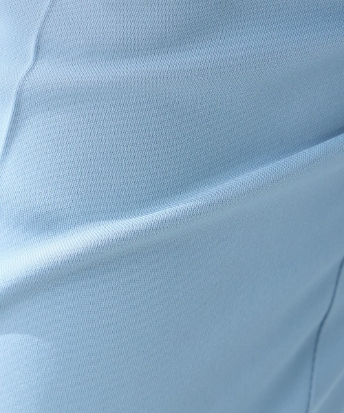 a.v.v（アーヴェヴェ）の「［支持率NO.1/接触冷感/速乾/UVカット/イージーケア］スッキリ見えストレートパンツ（スラックス・レディース・グレイッシュベージュ/ライトピンク/ブラック/ネイビー・SMALL/X-SMALL/X-LARGE/LARGE/MEDIUM）」の11枚目の写真