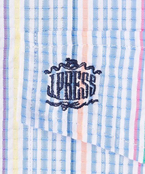 J.PRESS(ジェイプレス)の「ひんやりで品あり【吸水速乾 / 接触冷感 / 高通気性】Aero Weave クールマックスサッカー ストライプ シャツ / B.D.(シャツ/ブラウス・メンズ・グリーン系1/サックスブルー系7/ピンク系1・MEDIUM/X-LARGE/LARGE)」の22枚目の写真