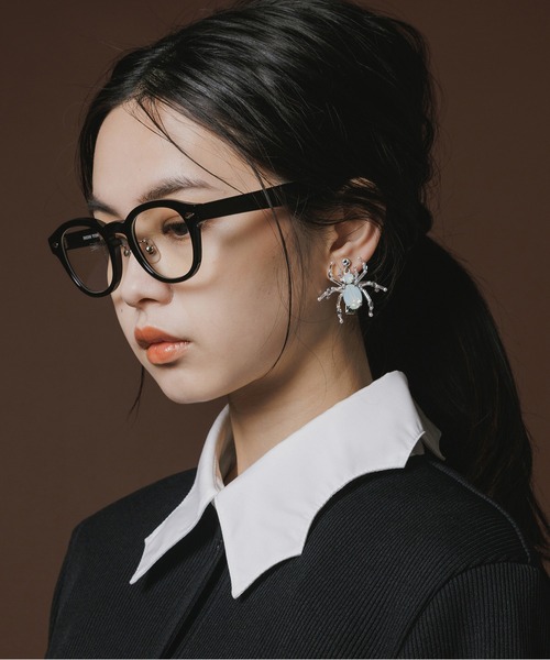 NON TOKYO(ノントーキョー)の「CRYSTAL SPIDER EARRING(イヤリング・レディース・ホワイト/グリーン/ピンク・FREE)」の7枚目の写真
