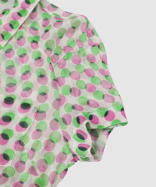 DRIES VAN NOTEN(ドリスヴァンノッテン)の「CLAVINIA BIS 3094 W.W.SHIRT(シャツ/ブラウス・レディース・ベージュ系その他・36/34)」の4枚目の写真