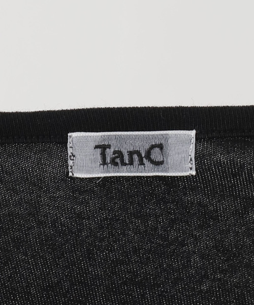 VERMEIL par iena(ヴェルメイユパーイエナ)の「TanC TOKYO タンクトウキョウ SIDE OPEN タンクトップ TC26A-039(Tシャツ/カットソー・レディース・ブラック/ホワイト・FREE)」の7枚目の写真