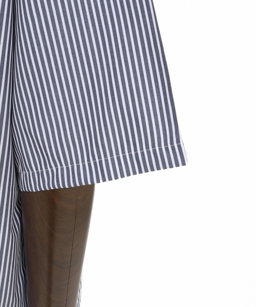 THEOREM(セオレム)の「mhs2632- High Tech Stripe HS Shirt ストライプハーフスリーブシャツ(TRM-6717)(シャツ/ブラウス・メンズ・オフホワイト/ネイビー・M/L)」の20枚目の写真