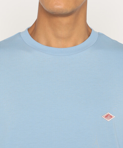 DANTON(ダントン)の「Men's Short Sleeve Inner T-shirt(Tシャツ/カットソー・メンズ・ブラック/サックスブルー/ホワイト/ベージュ系その他・XL/S/XXL/M/L)」の9枚目の写真