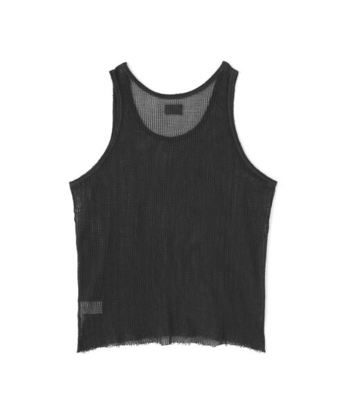 DANKE SCHON(ダンケシェーン)の「DankeSchon/ダンケシェーン/MESH TANKTOP(タンクトップ・レディース・ブラック/グレー/ホワイト・F)」の10枚目の写真