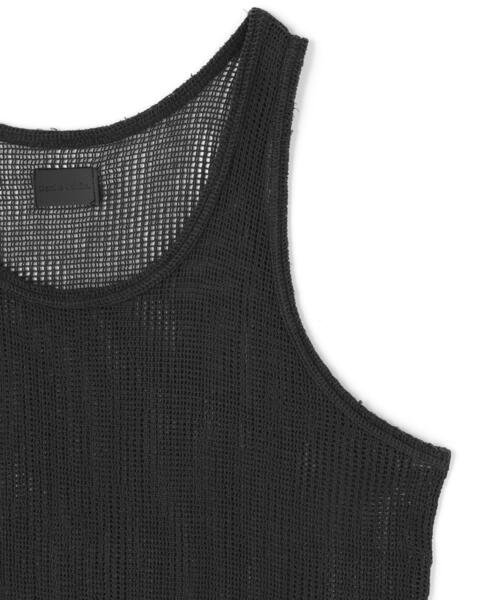 DANKE SCHON(ダンケシェーン)の「DankeSchon/ダンケシェーン/MESH TANKTOP(タンクトップ・レディース・ブラック/グレー/ホワイト・F)」の8枚目の写真