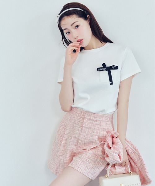  Koetsierボリューム袖Ｔシャツ　セルフォード CELFORD - 【新品/未使用/タグ付き】CELFORD コラボPTボリューム袖T
