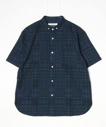 quadro（クオドロ）の「パッチワークパターンBD半袖シャツ（シャツ/ブラウス）」