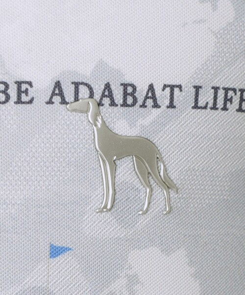 adabat(アダバット)の「【ADABAT NAVY】吸水速乾/UVカット エアロフォトリンクスプリント半袖ポロシャツ(ポロシャツ・メンズ・ライトグレー系/ネイビー系/ブルー系5・50/48/46/52)」の9枚目の写真