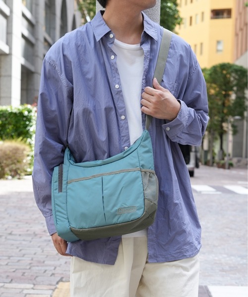 COLEMAN(コールマン)の「【Coleman / コールマン】クールショルダーSM(ショルダーバッグ・メンズ・ブラック系その他/グレー系その他/グリーン/ブルー系その他/ブラック系その他2/ベージュ系その他/ブラック・FREE)」の7枚目の写真