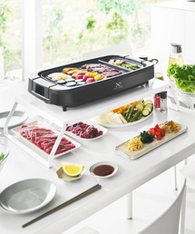 collex（コレックス）の「【tower】下が使える電気プレートラック ホットプレート 収納 折り畳（キッチンツール）」