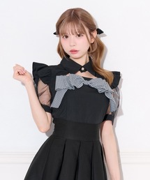 セール】サイドリボンレースアップデニム【ZOZOTOWN限定アイテム