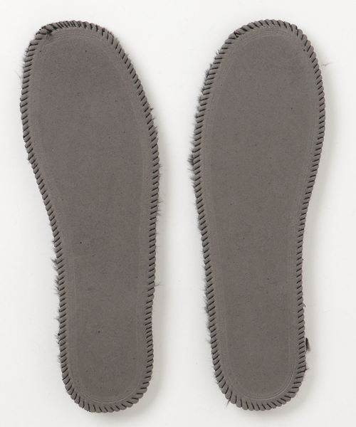 Minnetonka（ミネトンカ）の「MINNETONKA（ミネトンカ） / ファーインソール FUR INSOLE（インソール/シューズクッション・レディース・クリーム/ブラック/レオパード・6/8/5/7）」の4枚目の写真