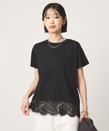 スソ レース ショートスリーブ カットソー
