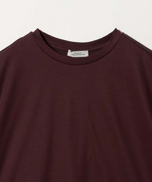 green label relaxing(グリーンレーベルリラクシング)の「スソ レース ショートスリーブ カットソー(Tシャツ/カットソー・レディース・ブラック/オフホワイト/ダークブラウン・FREE)」の9枚目の写真