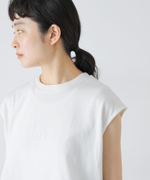 かぐれ(カグレ)の「裾フリルノースリーブインナーカットソー(Tシャツ/カットソー・レディース・オフホワイト・FREE)」の9枚目の写真