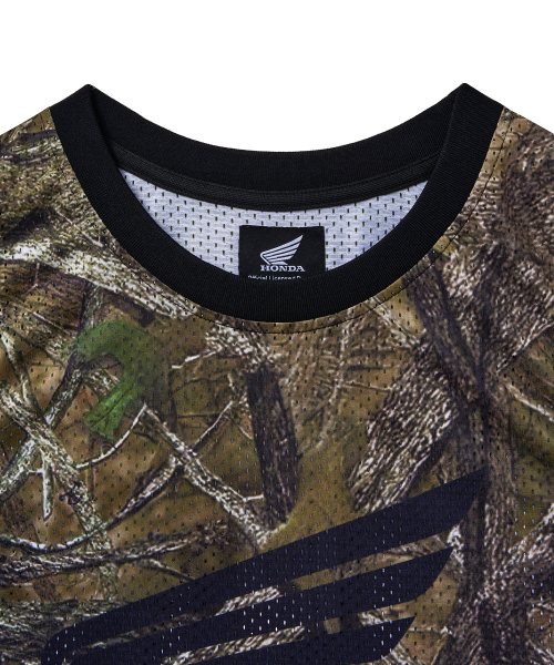 PHYPS MOTORCYCLE(フィップスモーターサイクル)の「Original Wing Logo Camo Mesh Sleeveless Green(Tシャツ/カットソー・レディース・その他・MEDIUM/LARGE/X-LARGE)」の3枚目の写真