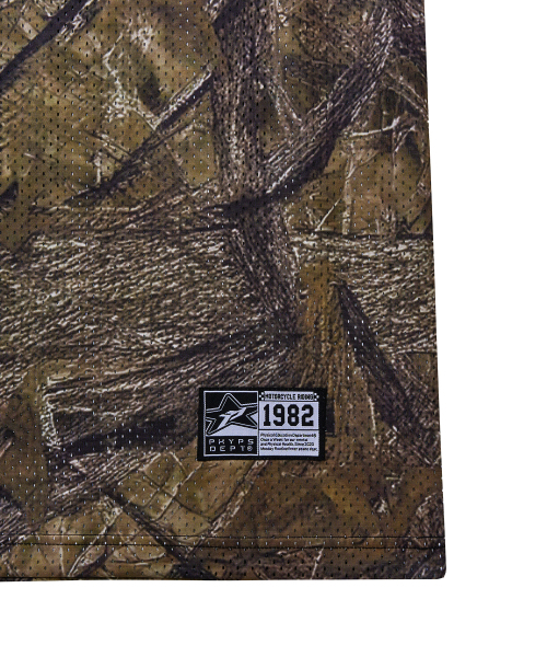 PHYPS MOTORCYCLE(フィップスモーターサイクル)の「Original Wing Logo Camo Mesh Sleeveless Green(Tシャツ/カットソー・レディース・その他・MEDIUM/LARGE/X-LARGE)」の5枚目の写真