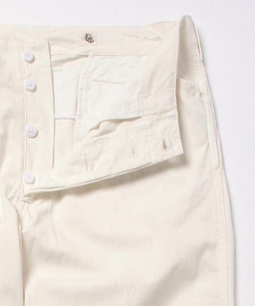 BEAMS PLUS（ビームスプラス）の「KAPTAIN SUNSHINE / ワーク トラウザーズ（その他パンツ・メンズ・カーキ/ホワイト・32inch/30inch/29inch/34inch）」の6枚目の写真