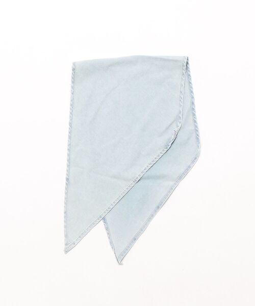 CECIL McBEE（セシルマクビー）の「グラデーションデニムチューブトップセットアップ（ワンピース・レディース・サックスブルー/ネイビー・MEDIUM）」の4枚目の写真