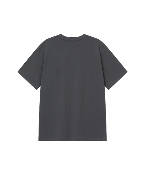 Miseki SEOUL(ミセキソウル)の「Block lettering short sleeve CHARCOAL(Tシャツ/カットソー・レディース・その他・OS)」の2枚目の写真