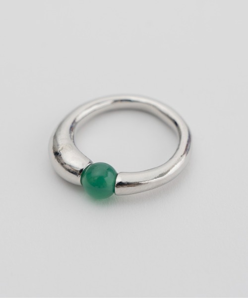 MAISON SPECIAL（メゾンスペシャル）の「Color Stone Ring/カラーストーンリング（リング・レディース・グリーン/ブラウン/ブルー・FREE）」の3枚目の写真