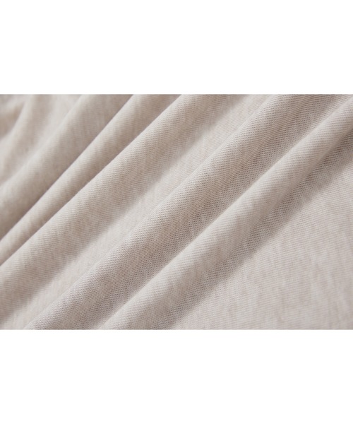 tageechita(タジチタ)の「【tageechita】コードリボン フレンチスリーブTシャツ(Tシャツ/カットソー・レディース・ホワイト×ブラック/ベージュ・L/M/S)」の8枚目の写真