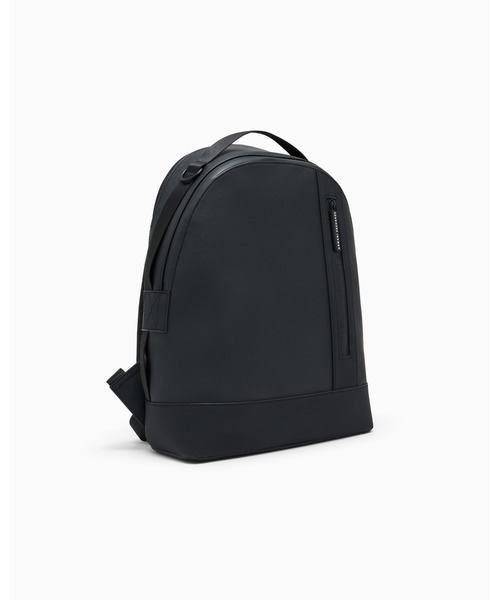ARMANI EXCHANGE（アルマーニエクスチェンジ）の「【A|X アルマーニ エクスチェンジ】＜オンライン限定＞AXロゴ ラウンドシェイプ バックパック（バックパック/リュック・メンズ・ブラック・FREE）」の2枚目の写真
