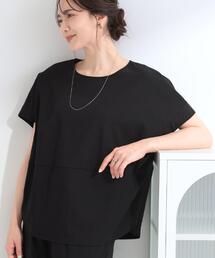 SHOO・LA・RUE | 【洗濯機可/セットアップ可】軽凛(かろりん) ひんやり切替コクーントップス(Tシャツ/カットソー)
