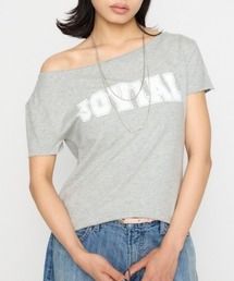 LOOSEY PRINT CUT トップス