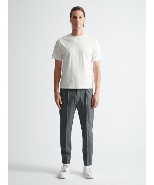 AOURE(アウール)の「【汗染み軽減】【接触冷感】A PACK FUNCTION TEE(Tシャツ/カットソー・メンズ・ブラック/ライトグレー/グレー/ベージュ/ホワイト・X-LARGE/SMALL/LARGE/MEDIUM)」の12枚目の写真