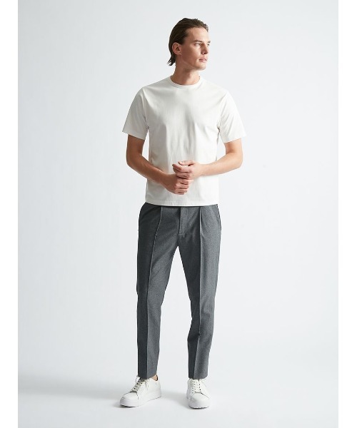 AOURE(アウール)の「【汗染み軽減】【接触冷感】A PACK FUNCTION TEE(Tシャツ/カットソー・メンズ・ブラック/ライトグレー/グレー/ベージュ/ホワイト・X-LARGE/SMALL/LARGE/MEDIUM)」の19枚目の写真