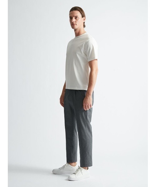 AOURE(アウール)の「【汗染み軽減】【接触冷感】A PACK FUNCTION TEE(Tシャツ/カットソー・メンズ・ブラック/ライトグレー/グレー/ベージュ/ホワイト・X-LARGE/SMALL/LARGE/MEDIUM)」の20枚目の写真