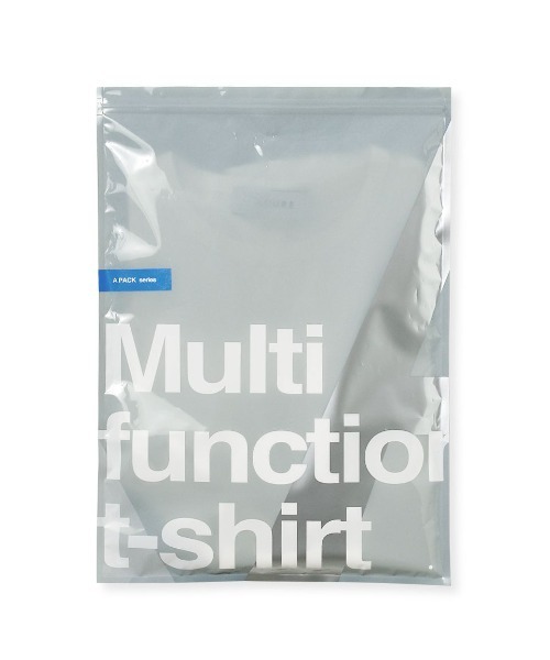AOURE(アウール)の「【汗染み軽減】【接触冷感】A PACK FUNCTION TEE(Tシャツ/カットソー・メンズ・ブラック/ライトグレー/グレー/ベージュ/ホワイト・X-LARGE/SMALL/LARGE/MEDIUM)」の11枚目の写真