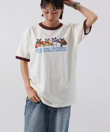 【WEB / FLAG SHOP限定】SURF BUDDIES RINGER T-SHIRT /リンガー半袖Tシャツ