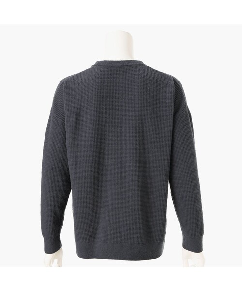 BRIEFING(ブリーフィング)の「LW THERMAL KNIT CREWNECK(ゴルフグッズ・メンズ・チャコール・L/M)」の2枚目の写真
