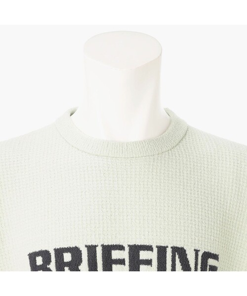 BRIEFING(ブリーフィング)の「LW THERMAL KNIT CREWNECK(ゴルフグッズ・メンズ・チャコール・L/M)」の15枚目の写真