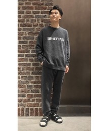 BRIEFING（ブリーフィング）の「【BRIEFING GOLF／ブリーフィングゴルフ】 LW THERMAL KNIT CREWNECK（Tシャツ/カットソー）」