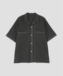 YLEVE（イレーヴ）の「YLEVE   DOBBY STRIPE CHAMBRAY OPEN COLLAR SHIRT（シャツ/ブラウス）」