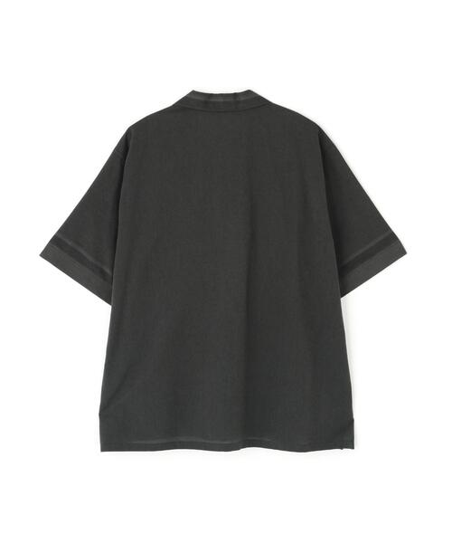 YLEVE(イレーヴ)の「YLEVE / DOBBY STRIPE CHAMBRAY OPEN COLLAR SHIRT(シャツ/ブラウス・メンズ・グレー/ホワイト・4/5)」の12枚目の写真